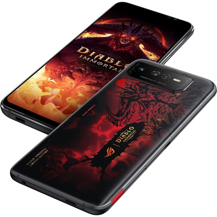 Asus ROG 6 Diablo Immortal Edition Dual Sim 16GB 512GB Rojo Infierno