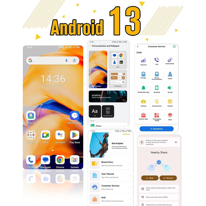Ulefone Armor X13 6GB 64GB Dual Sim Negro
