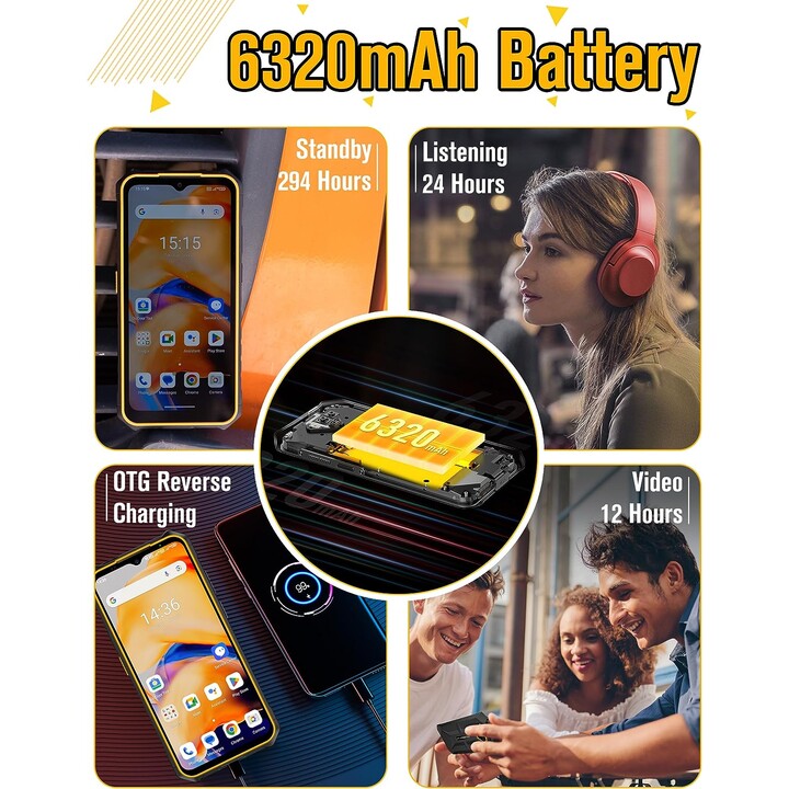 Ulefone Armor X13 6GB 64GB Dual Sim Naranja