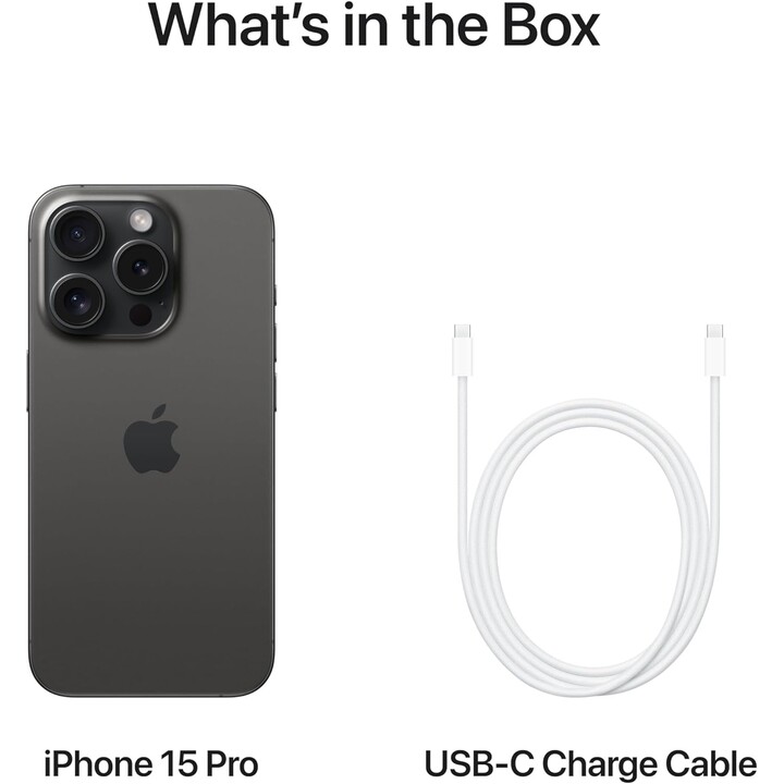 Apple iPhone 15 Pro 128Go Noir Titane