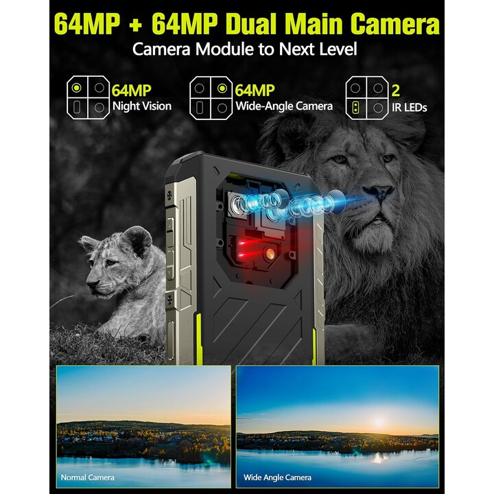 Ulefone Armor 22 8GB 128GB Dual Sim Negro