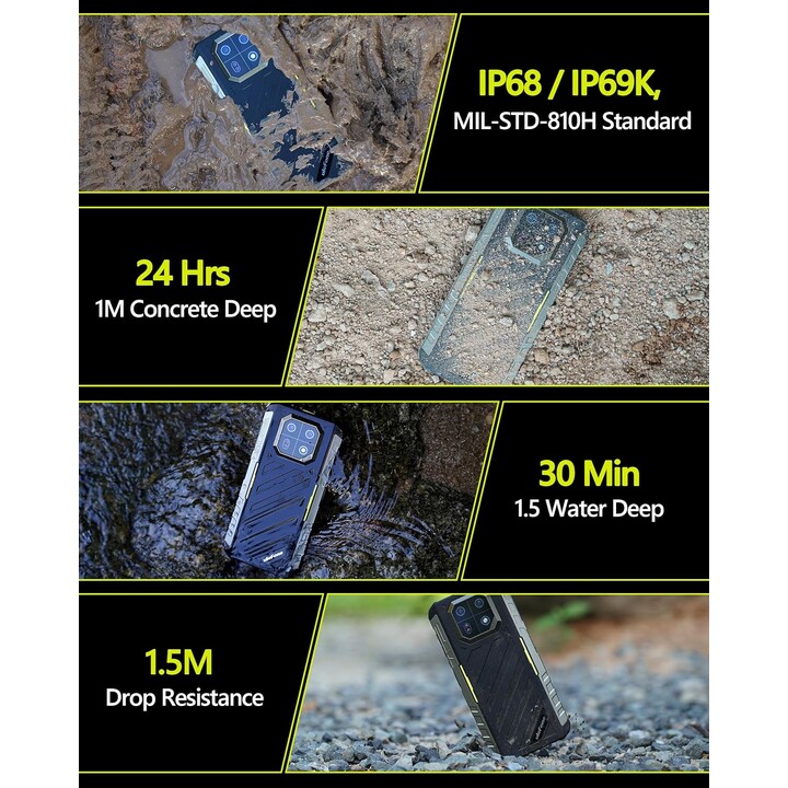 Ulefone Armor 22 8GB 128GB Dual Sim Negro