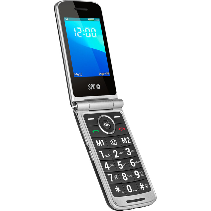 SPC Prince 4G para Personas Mayores Negro