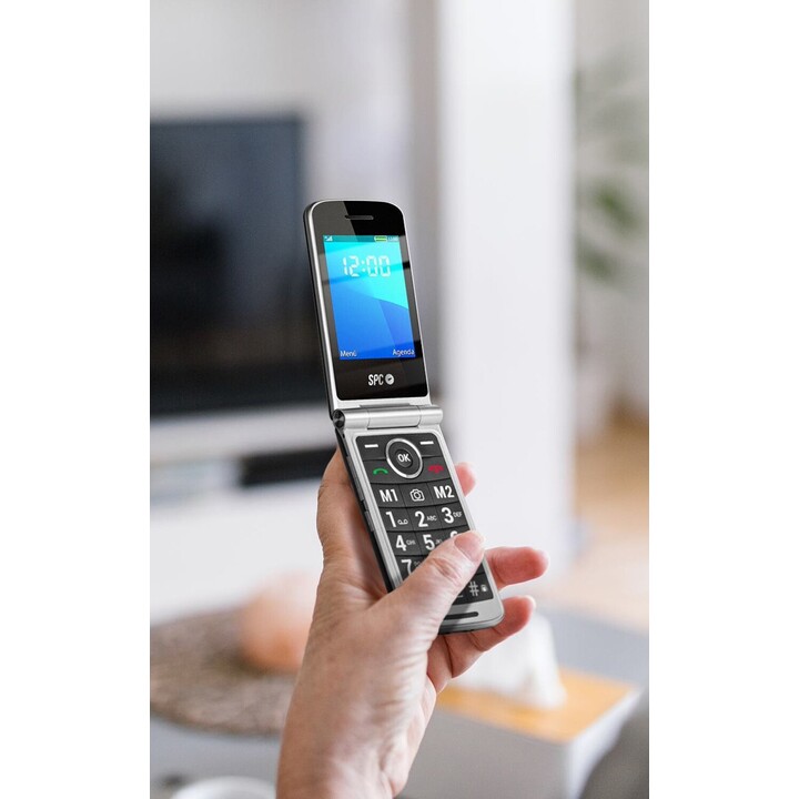 SPC Prince 4G para Personas Mayores Negro
