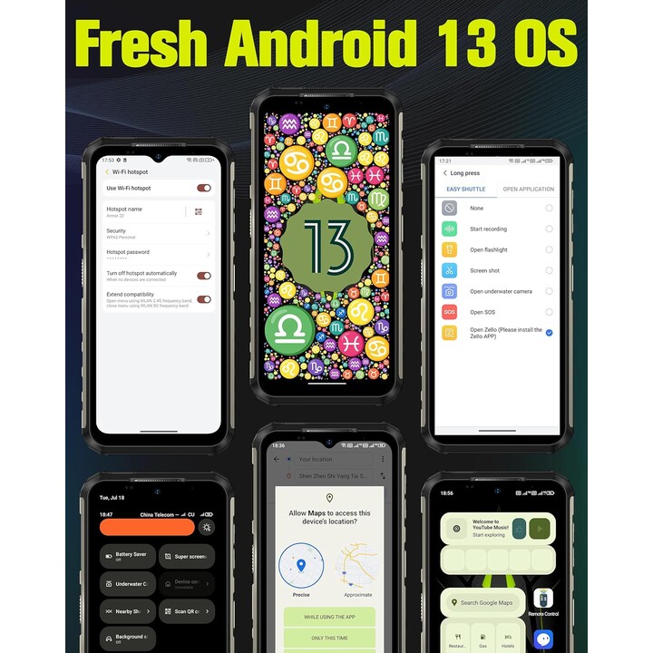 Ulefone Armor 22 8GB/256GB Dual Sim Green