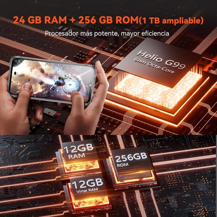 Cubot KingKong 9 rugged smartphone 12GB/256GB black