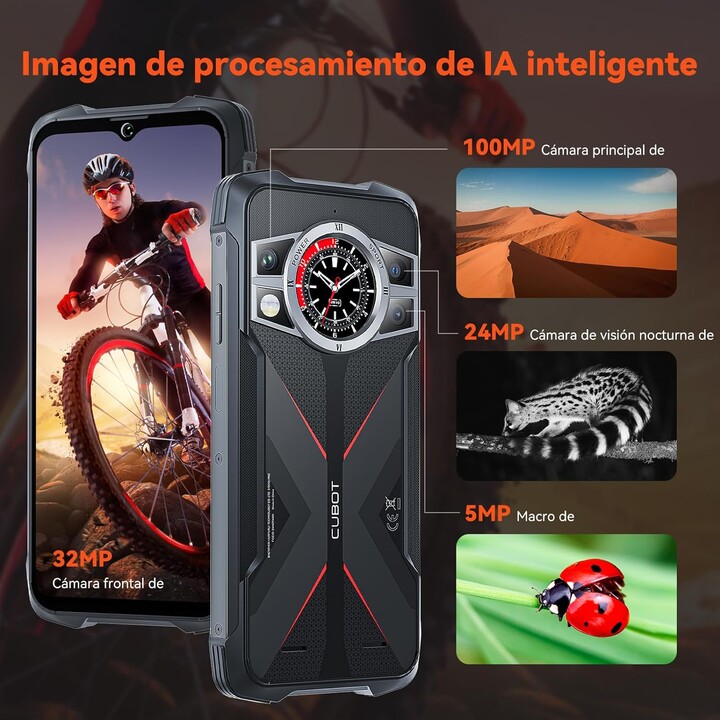 Cubot KingKong 9 rugged smartphone 12GB/256GB black