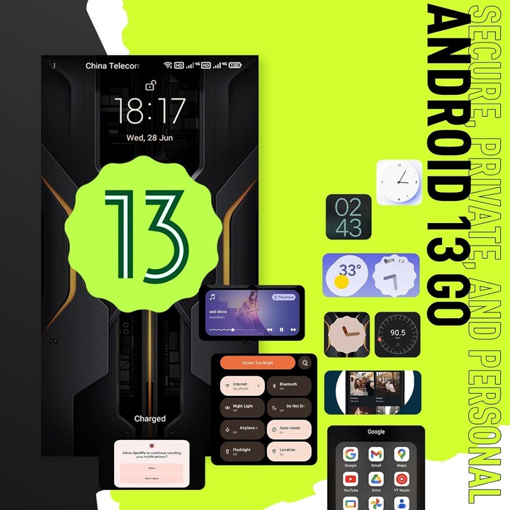 Ulefone Armor X12 3Go 32Go Dual Sim Noir