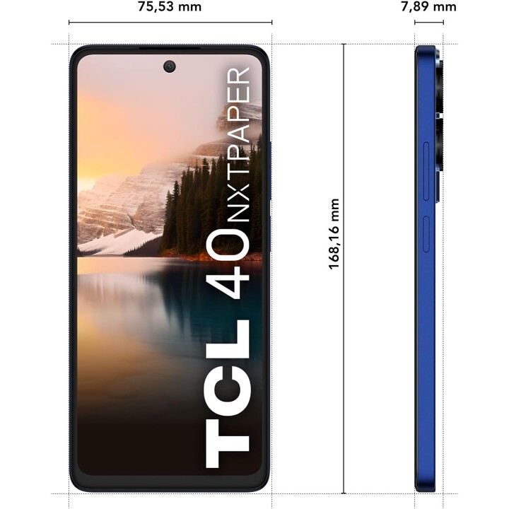 TCL 40 NXTPAPER 8GB 256GB Dual Sim Blu Notte