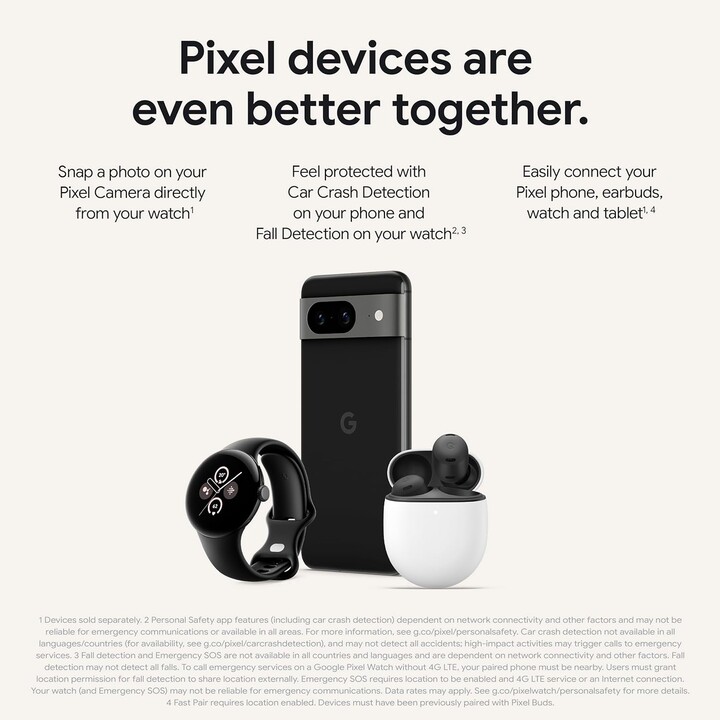 Google Pixel 8 5G 8GB 128GB Dual Sim Rose