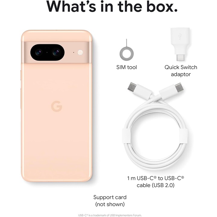 Google Pixel 8 5G 8GB 128GB Dual Sim Rose