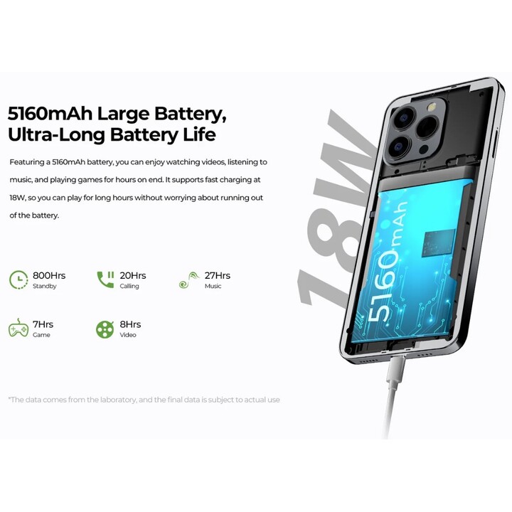 Hotwav Note 13 Pro 8GB 256GB Dual Sim Black