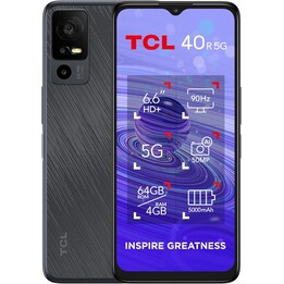 Smartphone TCL 40R 5G 4GB 64GB Dual Sim Black