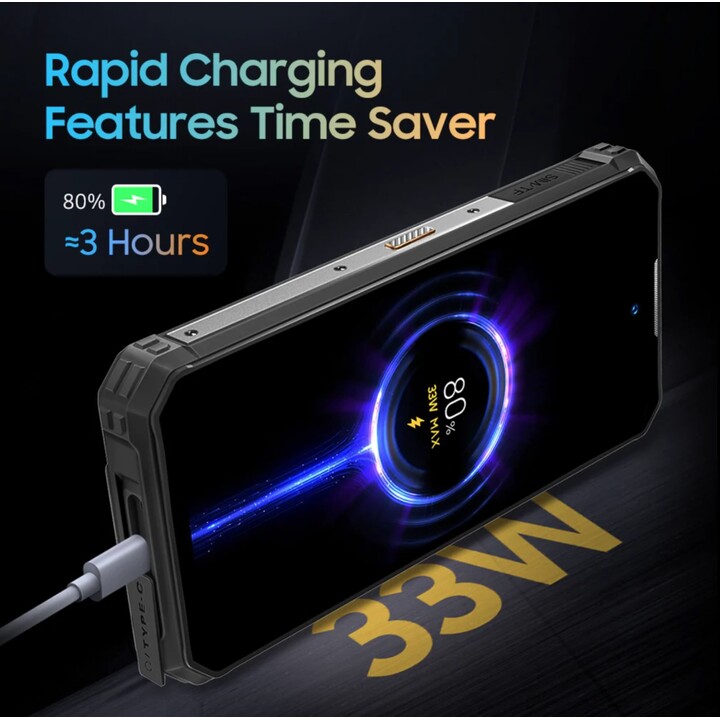 Oukitel WP19 Pro 8GB/256GB Dual Sim Preto