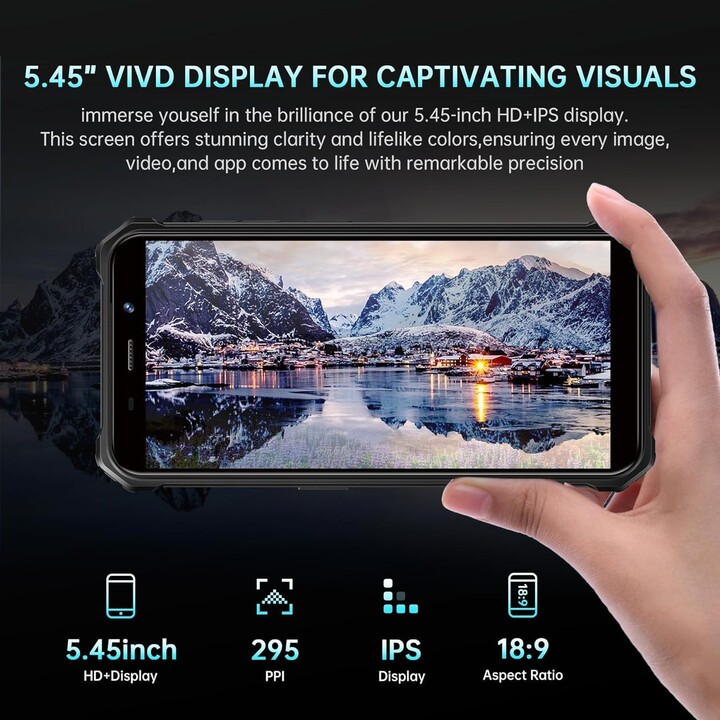 Fossibot F101 Pro 8GB/128GB Dual Sim Black
