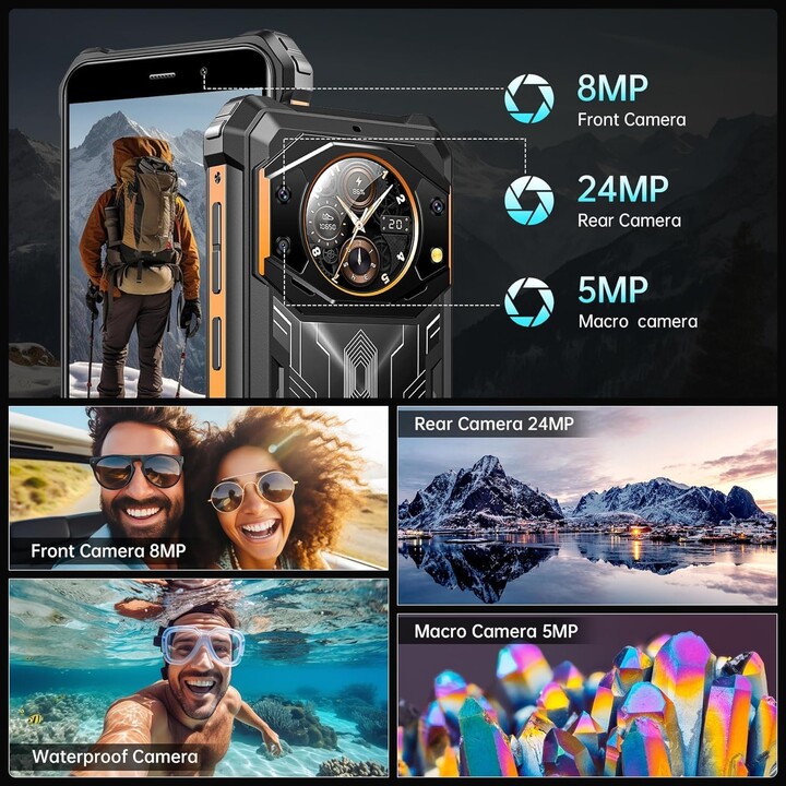 Fossibot F101 Pro 8GB/128GB Dual Sim Black