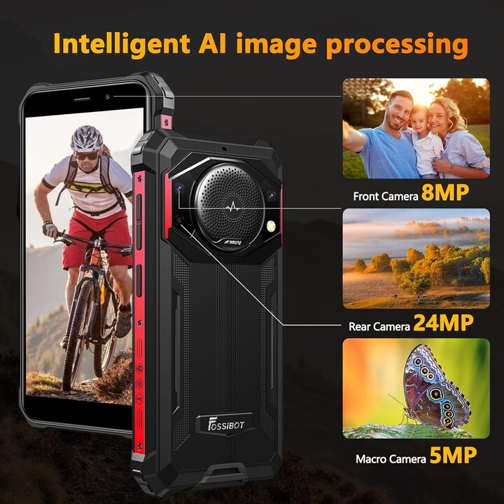 Fossibot F101P 4GB 64GB Dual Sim Black