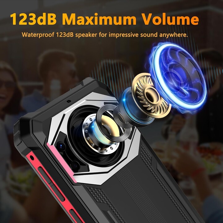 Fossibot F101P 4GB 64GB Dual Sim Rojo