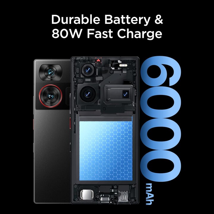 Smartphone Nubia Z60 Ultra 5G 12GB 256GB Dual Sim Preto