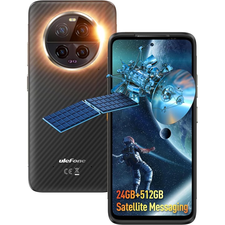 Ulefone Power Armor 23 Ultra 12GB 512GB Dual Sim Preto