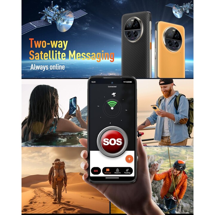 Ulefone Power Armor 23 Ultra 12GB 512GB Dual Sim Preto