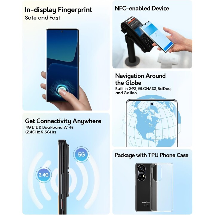 Ulefone Note 17 Pro 12GB 256GB Dual Sim Bianco