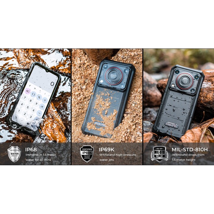Oukitel WP36 8GB 128GB Dual Sim Black