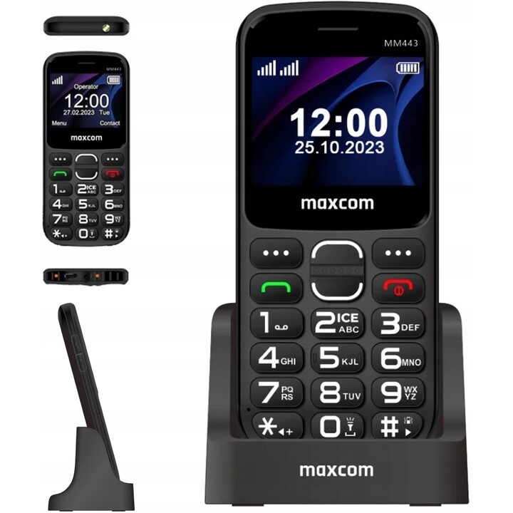 Maxcom MM443 4G Dual Sim Black
