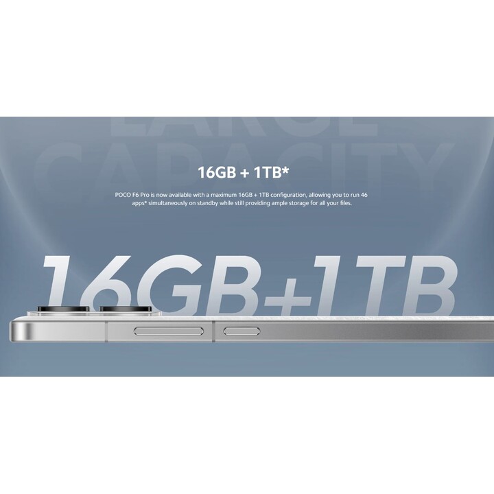 Xiaomi Poco F6 Pro 5G 16GB 1TB Dual Sim Black