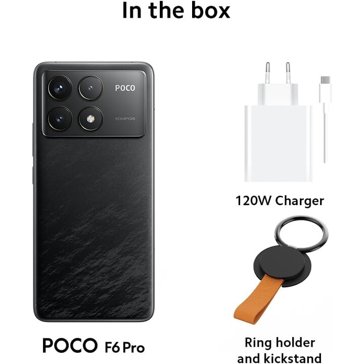 Xiaomi Poco F6 Pro 5G 16GB 1TB Dual Sim Black