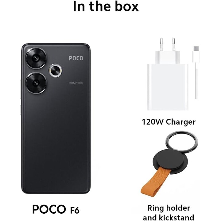 Xiaomi Poco F6 5G 12GB 512GB Dual Sim Titanium