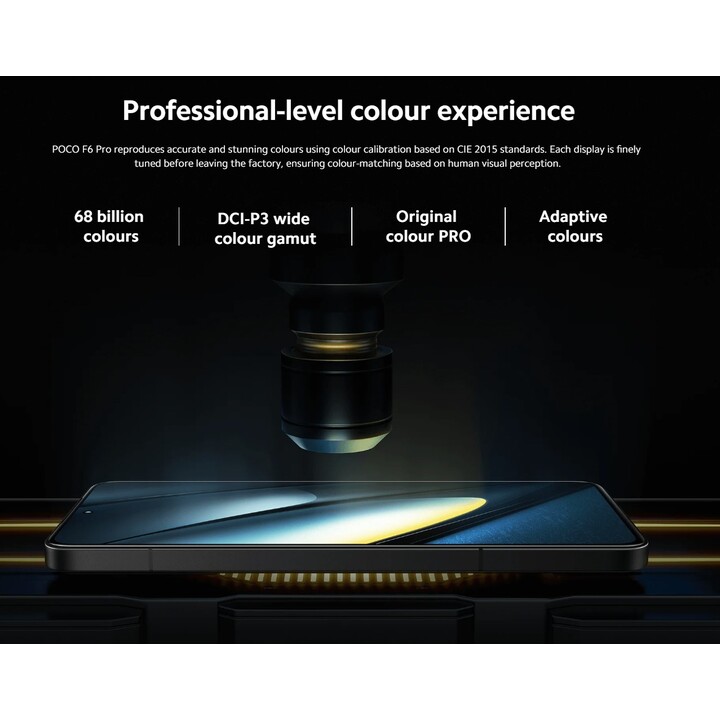 Xiaomi Poco F6 Pro 5G 12GB 256GB Dual Sim Black
