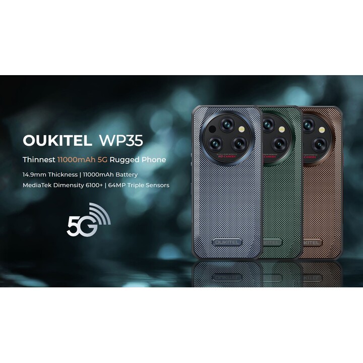 Oukitel WP35 5G 8GB 256GB Dual Sim Verde