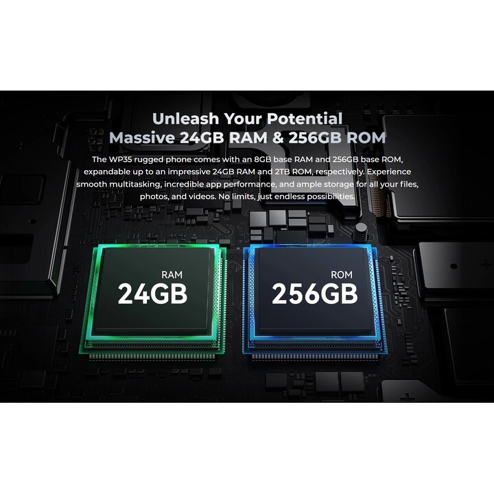 Oukitel WP35 5G 8GB 256GB Dual Sim Verde
