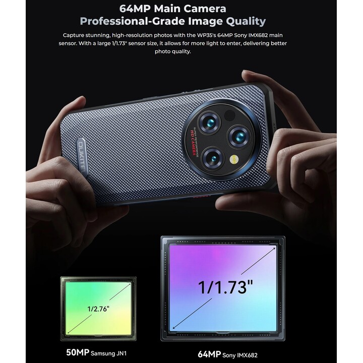 Oukitel WP35 5G 8GB 256GB Dual Sim Verde