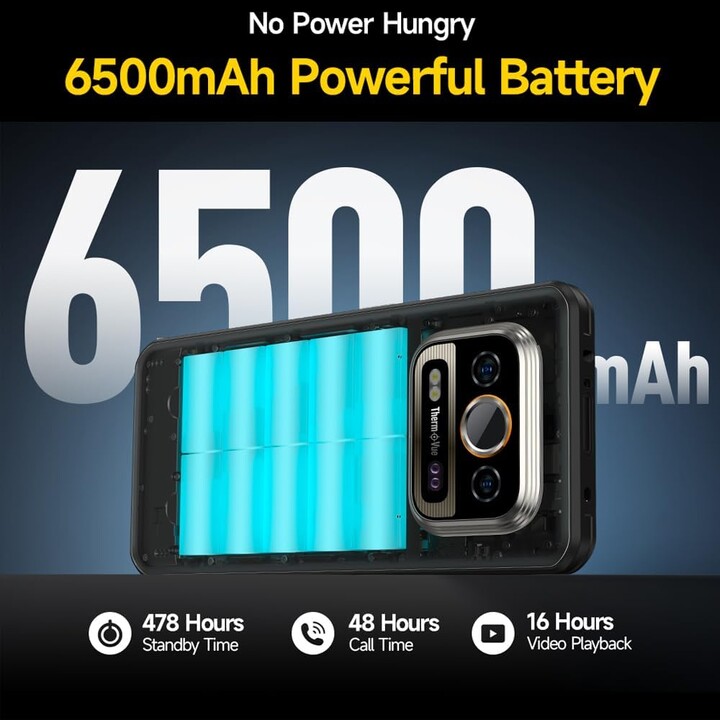 Ulefone Armor 25T Pro 8GB 256GB Dual Sim Preto