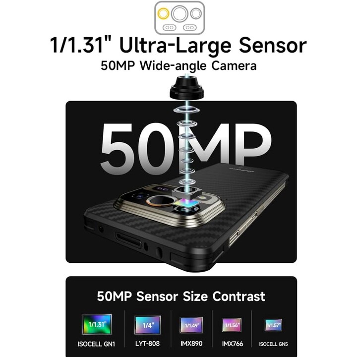 Ulefone Armor 25T Pro 8GB 256GB Dual Sim Preto