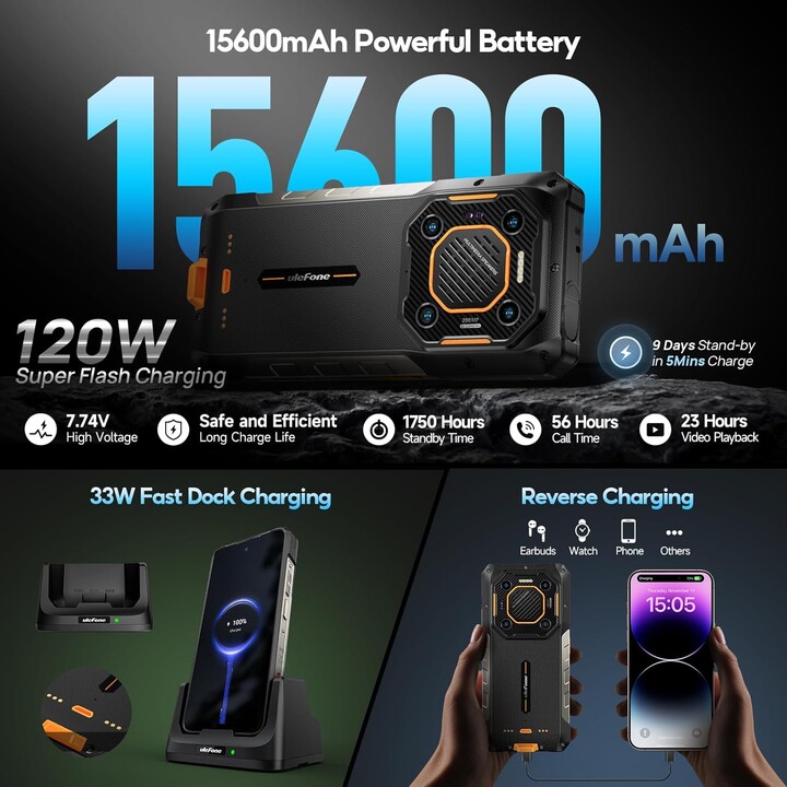 Ulefone Armor 26 Ultra 12GB 512GB Dual Sim Rugged