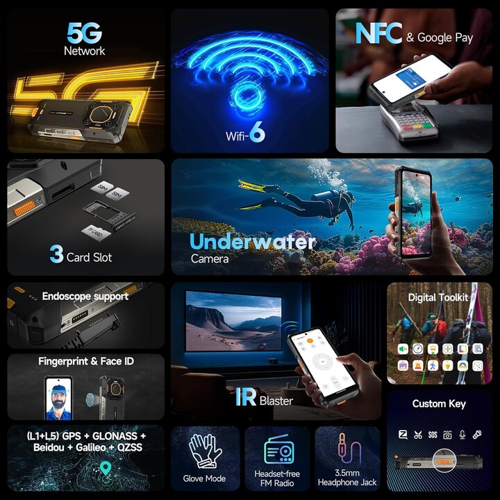 Ulefone Armor 26 Ultra 12GB 512GB Dual Sim Rugged