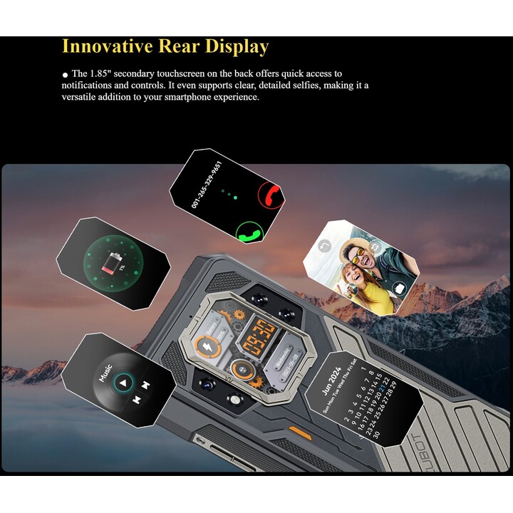 Cubot KingKong X 12GB 256GB Dual Sim Preto