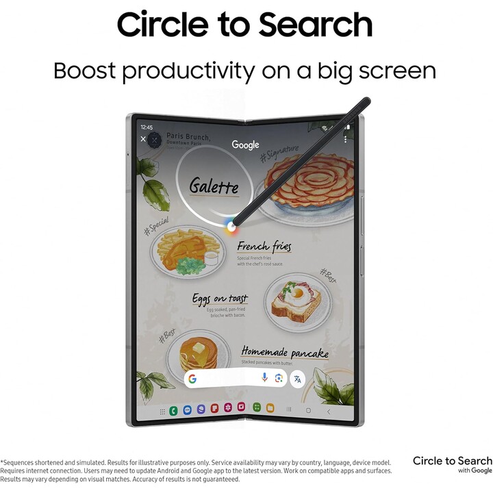 Samsung Galaxy Z Fold6 F956B 5G 12GB 1TB Dual Sim Silver Shadow
