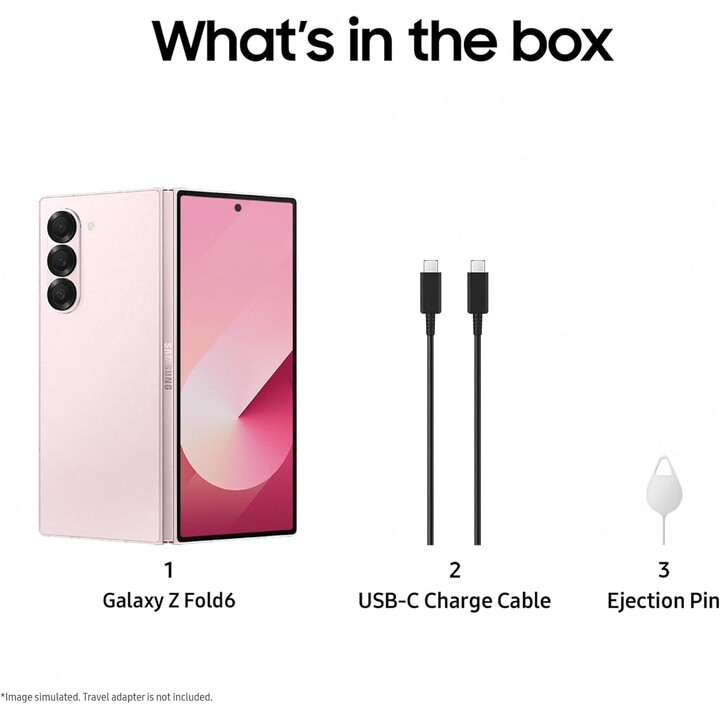 Samsung Galaxy Z Fold6 F956B 5G 12GB 1TB Dual Sim Rosa