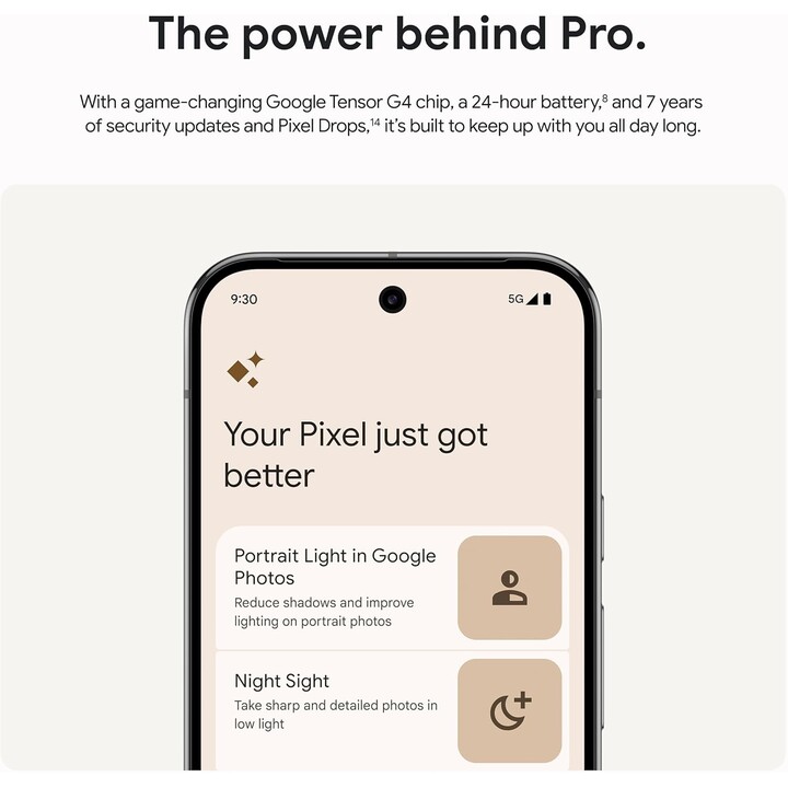 Google Pixel 9 Pro XL 5G 16GB 256GB Dual Sim Negro Obsidiana