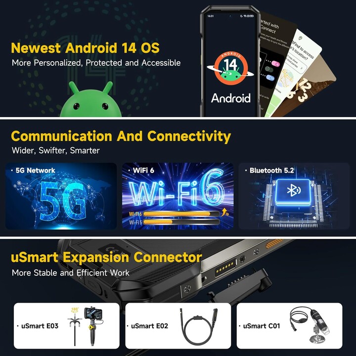 Ulefone Armor 27 Pro 12GB 256GB NFC Dual Sim Black