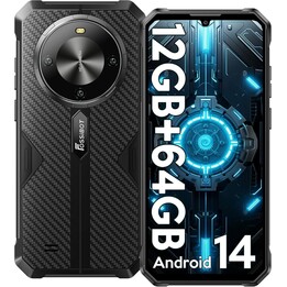Fossibot F105 4GB 64GB Dual Sim Black Rugged