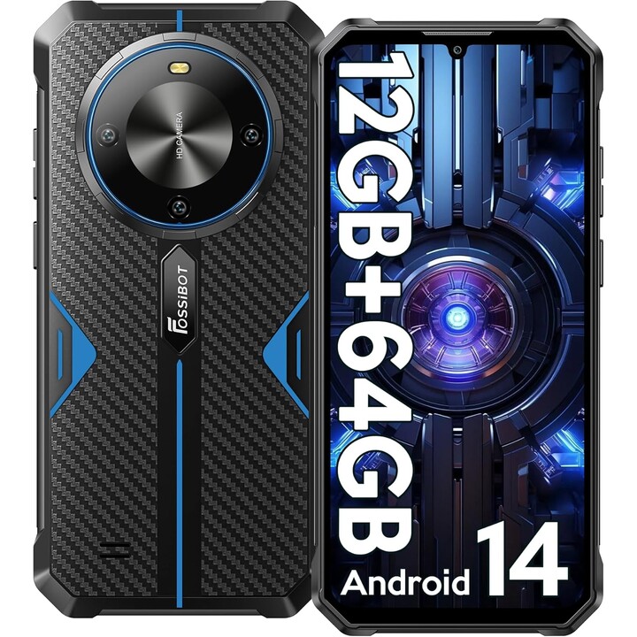 Fossibot F105 4GB 64GB Dual Sim Azul Rugged
