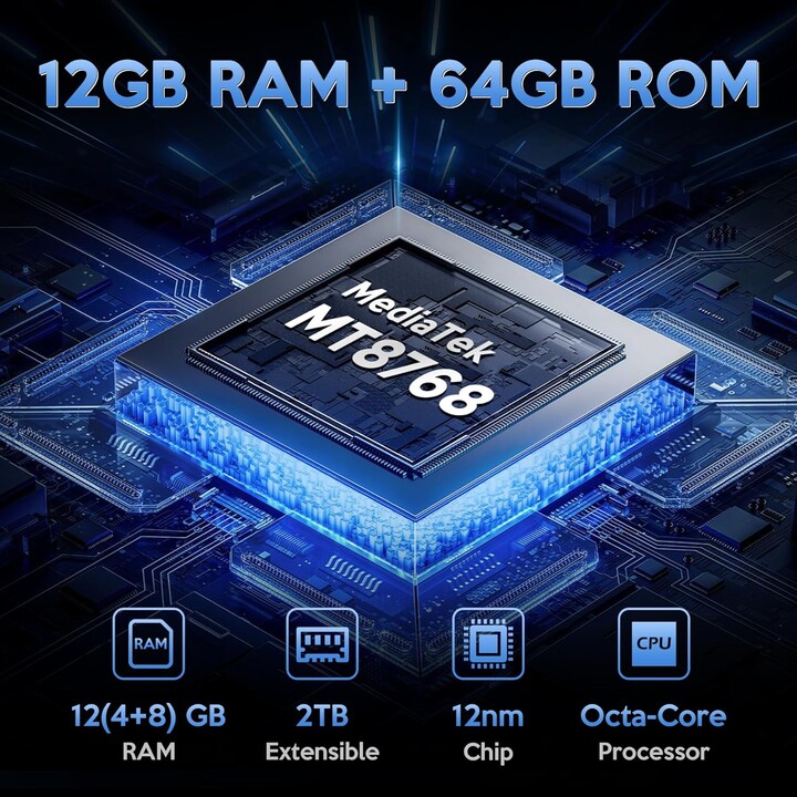 Fossibot F105 4Go 64Go Dual Sim Robuste