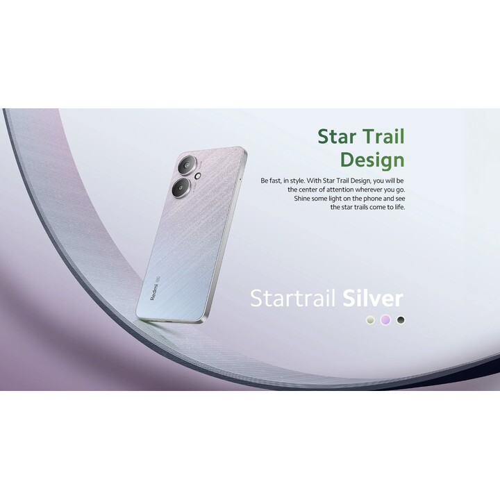 Xiaomi Redmi 13C 5G 4GB 128GB Dual Sim Startrail Silver