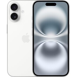 Apple iPhone 16 128GB, 5G-Mobiltelefon mit Apple Intelligence, Kamerasteuerung, A18-Chip, Weiß