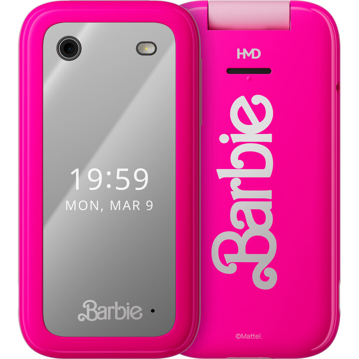 HMD Barbie Telefono cellulare a conchiglia 2,8 pollici 320 x 240 pixel 4G 64GB Dual SIM Rosa